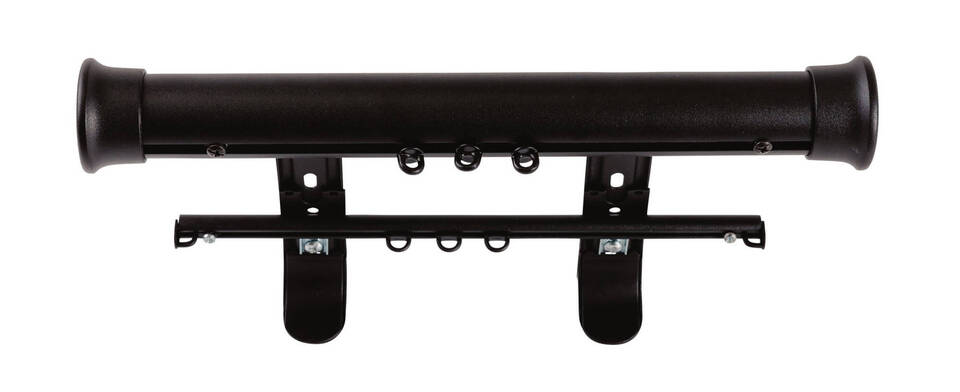 Matisse 35mm Plain Rod for Wave or S-Fold Curtains & Trick Track