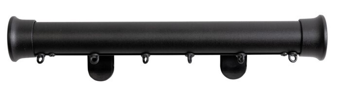 Matisse Plain 35mm Wave & S-Fold Curtain Rod