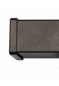 Colour-matched end caps (plastic)