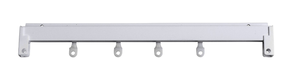 Matisse Single Ultraglide Flanged Track - Face Fixed