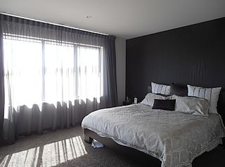 Limit pleat sheer curtains with separate lining
