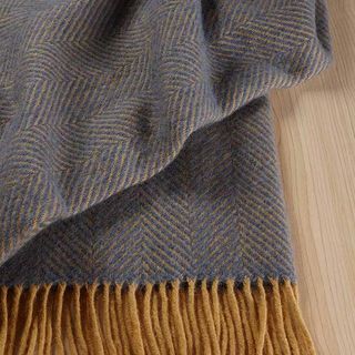 Lerwick Navy Throw