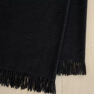 Nevis Black Throw